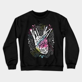 A Heart For Art Crewneck Sweatshirt